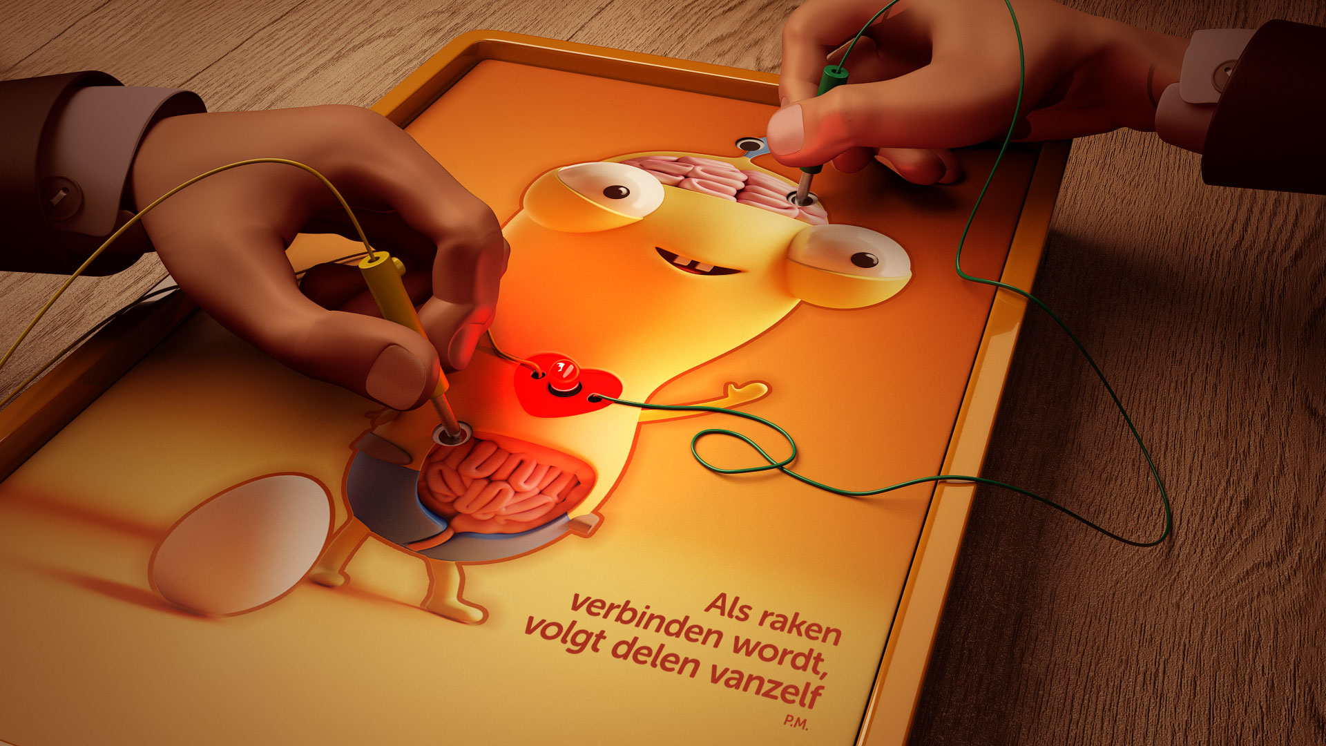 visueel verbindende creaties